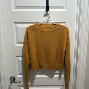 Ardene Mustard Crew Neck Sweater